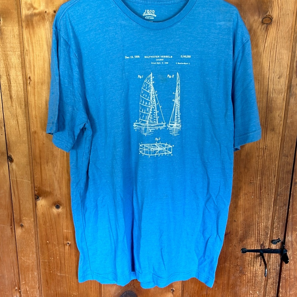 Saltwater Vessels Mens Size Large Tee